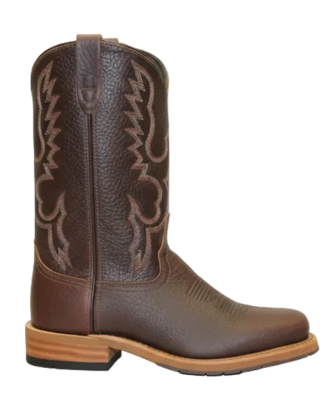 11" Men Western Briar American Bison (6722) - Silverado Boots
