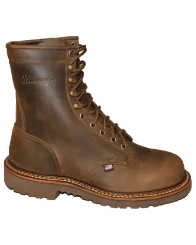8” Lumberjack Lace Up (7710) - Silverado Boots