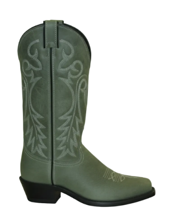 12" Ladies Western Grey (#9228) - Silverado Boots