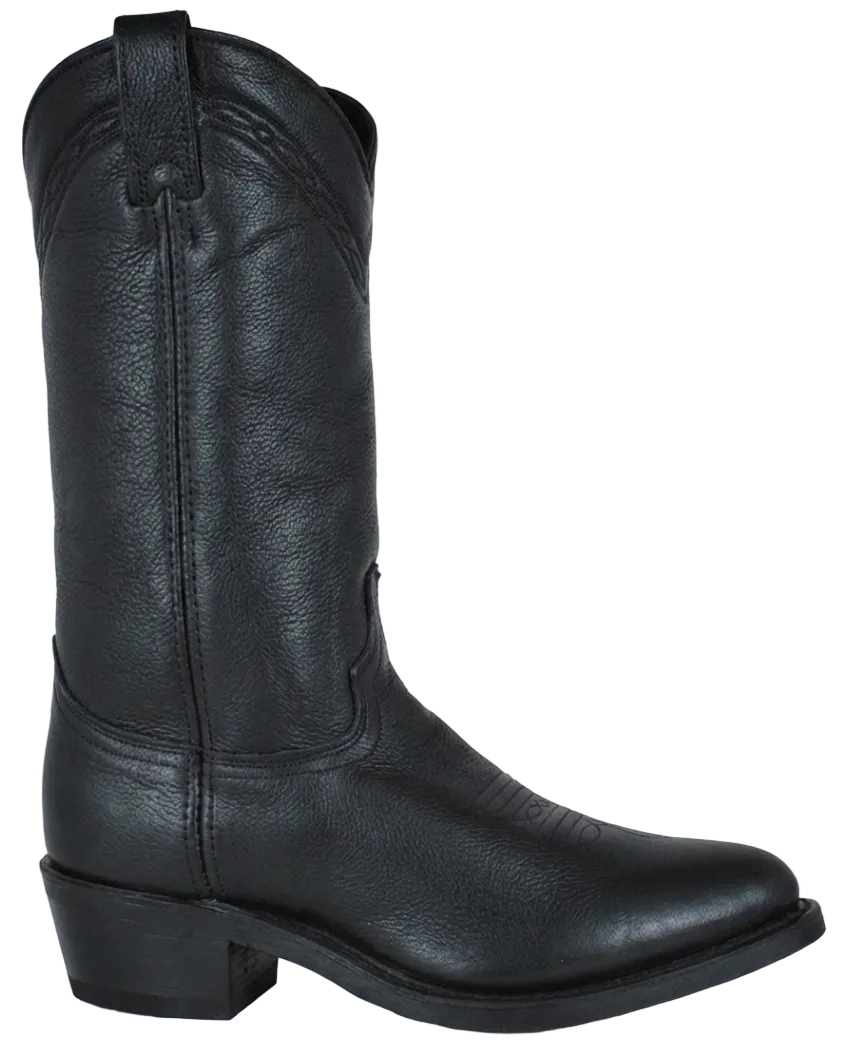 12" Men Western Black (2100) - Silverado Boots