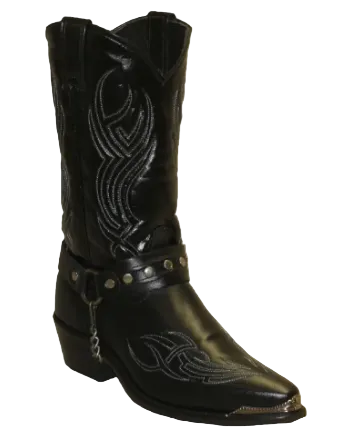 12" Men Western Black (3010) - Silverado Boots