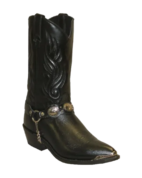 12" Men Western Black (3033) - Silverado Boots
