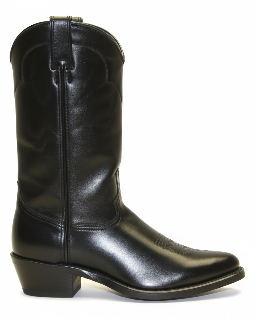 12" Men Western Black (6401) - Silverado Boots