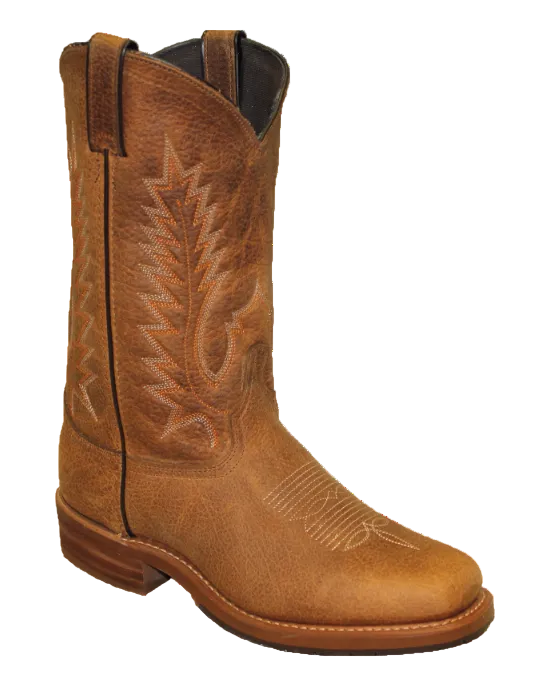 11" Men Bison Stockman Western Tan (6724) - Silverado Boots