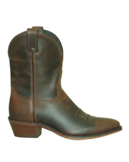 7" Ladies Western Distressed Tan (9091) - Silverado Boots